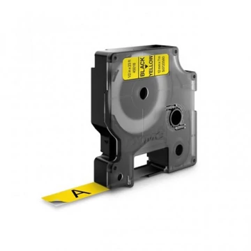 FOR USE DYMO D1 12mm x 7 m sárga-fekete /FU/ 45018