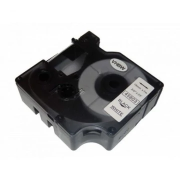 FOR USE DYMO D1 19mm x 7 m fehér-fekete /FU/ 45803