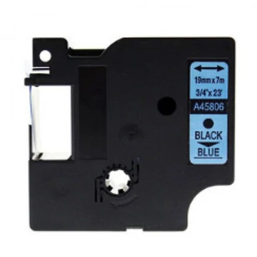 FOR USE DYMO D1 45806 19mm x 7m fekete-kék #S0720860 /FU/
