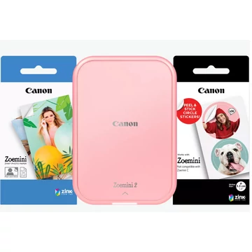 Canon Zoemini 2 Fotónyomtató Rózsaarany+30P/Print Canon Zoemini 2 Fotónyomtató Rózsaarany+30P/Print