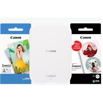 Canon Zoemini 2 Fotónyomtató Gyöngyházfehér +30P/Print Canon Zoemini 2 Fotónyomtató Gyöngyházfehér +30P/Print