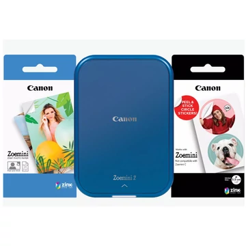 Canon Zoemini 2 Fotónyomtató Tengerészkék +30P/Print Canon Zoemini 2 Fotónyomtató Tengerészkék +30P/Print