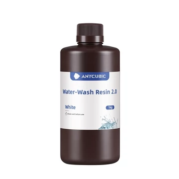 ANYCUBIC 3D Gyanta - Water Washable Resin White SSX2WH-102A (Fehér, 1kg)