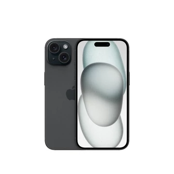 Apple iPhone 15 6,1" 5G 6/256GB fekete okostelefon Apple iPhone 15 6,1" 5G 6/256GB fekete okostelefon