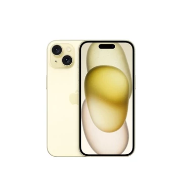 Apple iPhone 15 6,1" 5G 6/256GB sárga okostelefon Apple iPhone 15 6,1" 5G 6/256GB sárga okostelefon