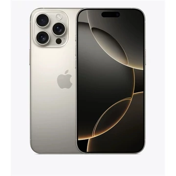 Apple iPhone 16 Pro Max 6,9" 5G 8/512GB natúr titán okostelefon Apple iPhone 16 Pro Max 6,9" 5G 8/512GB natúr titán okostelefon
