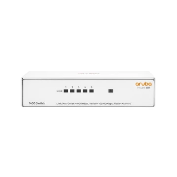 Aruba Instant On 1430 5x GbE LAN port nem menedzselhető switch Aruba Instant On 1430 5x GbE LAN port nem menedzselhető switch
