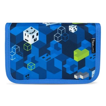 Tolltartó, klapnis, cipzáras, BELMIL "Gamer Squad", kék, gamer