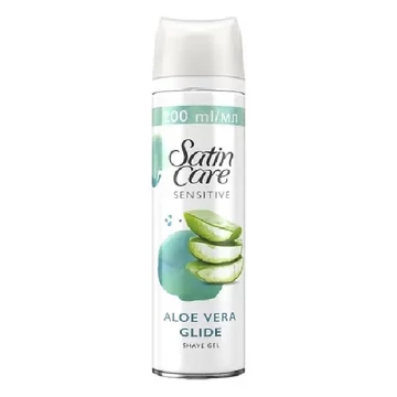 Borotvazselé GILLETTE Satin Care Sensitive 200ml Borotvazselé GILLETTE Satin Care Sensitive 200ml