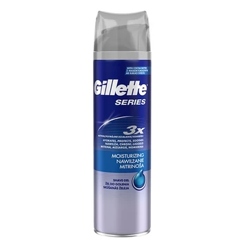 Borotvazselé GILLETTE Series Moisturizing 200ml Borotvazselé GILLETTE Series Moisturizing 200ml
