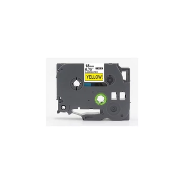 Brother TZE641 feliratozógép szalag fekete/fehér 18mm ECO