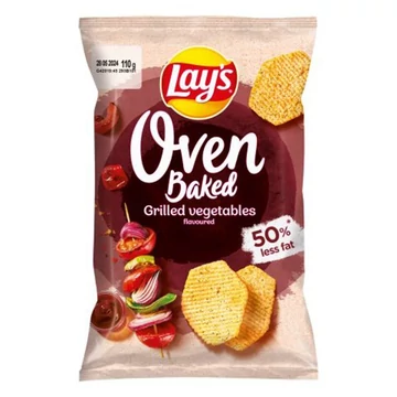 Burgonyachips LAY`S Oven Baked grillezett zöldséges 110 g