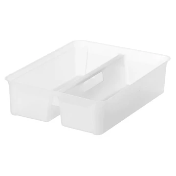 Kivehető rendező- és tárolóelem Classic 15 dobozhoz, 2 rekeszes, fogantyúval, SMARTSTORE, átlátszó Kivehető rendező- és tárolóelem Classic 15 dobozhoz, 2 rekeszes, fogantyúval, SMARTSTORE, átlátszó