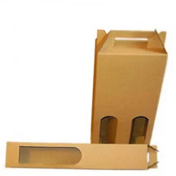 Bortartó papírdoboz, 1-es, sima, natúr Bortartó papírdoboz, 1-es, sima, natúr