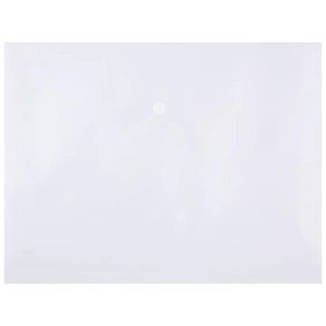 Irattartó tasak, A4, PP, patentos, DONAU, áttetsző