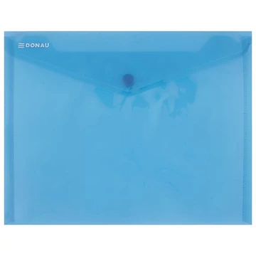 Irattartó tasak,A5, PP, patentos, DONAU, kék