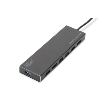 DIGITUS DA-70241-1 USB Type-C 7 portos USB 3.0 hub