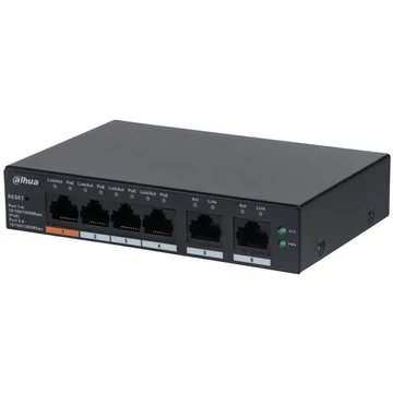 Dahua CS4006-4GT-60 4x1 Gbps PoE + 2x1 Gbps uplink/60W/Cloud Managed PoE Switch Dahua CS4006-4GT-60 4x1 Gbps PoE + 2x1 Gbps uplink/60W/Cloud Managed PoE Switch