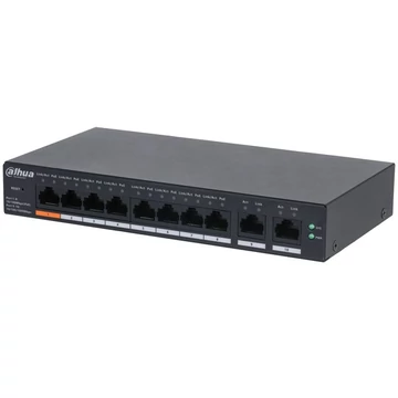 Dahua CS4010-8ET-60 8x10/100 Mbps PoE + 2x1 Gbps uplink/60W/Cloud Managed PoE Switch Dahua CS4010-8ET-60 8x10/100 Mbps PoE + 2x1 Gbps uplink/60W/Cloud Managed PoE Switch