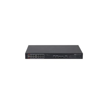 Dahua PFS4218-16ET-240-V3 16x 10/100(HighPoE(1,2)/PoE/PoE+ 240W)+2x gigabit/ SFP combo uplink menedzselhető PoE switch Dahua PFS4218-16ET-240-V3 16x 10/100(HighPoE(1,2)/PoE/PoE+ 240W)+2x gigabit/ SFP combo uplink menedzselhető PoE switch