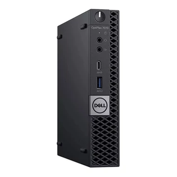 Dell OptiPlex 7070 micro/i5-9500T/16GB/256GB SSD/WiFi/BT/Win Pro COA/fekete asztali számítógép Dell OptiPlex 7070 micro/i5-9500T/16GB/256GB SSD/WiFi/BT/Win Pro COA/fekete asztali számítógép