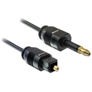 DeLock Cable Toslink Standard male > Toslink mini 3.5 mm male 2m DeLock Cable Toslink Standard male > Toslink mini 3.5 mm male 2m