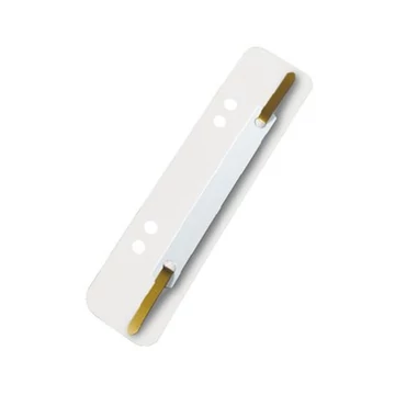 Lefűzőlapocska, PP, ESSELTE, fehér, 100db/cs