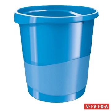 Papírkosár, 14 liter, ESSELTE "Europost", Vivida kék Papírkosár, 14 liter, ESSELTE "Europost", Vivida kék