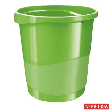 Papírkosár, 14 liter, ESSELTE "Europost", Vivida zöld Papírkosár, 14 liter, ESSELTE "Europost", Vivida zöld