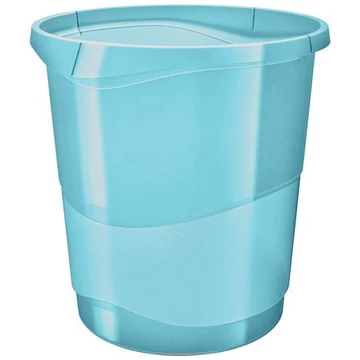 Papírkosár, 14 liter, ESSELTE "Colour`Breeze", áttetsző kék Papírkosár, 14 liter, ESSELTE "Colour`Breeze", áttetsző kék