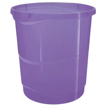 Papírkosár, 14 liter, ESSELTE "Colour`Breeze", áttetsző levendula Papírkosár, 14 liter, ESSELTE "Colour`Breeze", áttetsző levendula