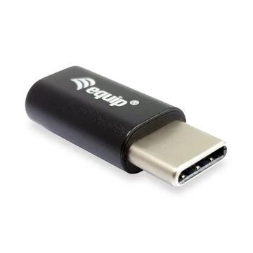 Adapter, USB-C-microUSB átalakító, EQUIP Adapter, USB-C-microUSB átalakító, EQUIP
