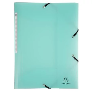 Gumis mappa, PP, A4, EXACOMPTA "Chromaline Pastel", zöld Gumis mappa, PP, A4, EXACOMPTA "Chromaline Pastel", zöld