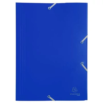 Gumis mappa, PP, A4, EXACOMPTA "Opak", kék Gumis mappa, PP, A4, EXACOMPTA "Opak", kék