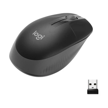 Logitech M190 fekete vezeték nélküli egér