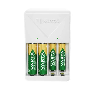 Varta 57647101451 Plug Töltő + 4x2100mAh akku