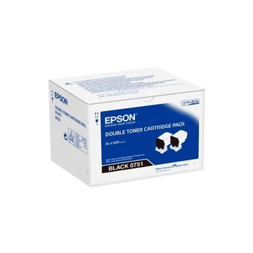 Epson C300 Toner Dupla fekete 2*7,3K (eredeti)