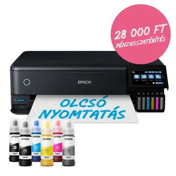 Epson EcoTank L8180 A3+ színes tintasugaras multifunkciós fotónyomtató Epson EcoTank L8180 A3+ színes tintasugaras multifunkciós fotónyomtató