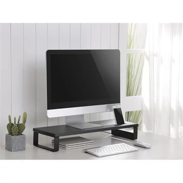 EQuip Desktop Monitor Stand with USB Black