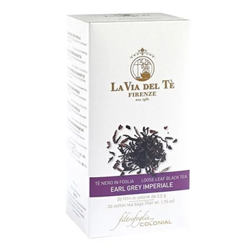 Fekete tea LA VIA Del TÉ Earl Grey 20x2,5 g