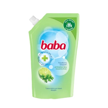 Folyékony szappan utántöltő BABA antibakteriális Lime 500ml