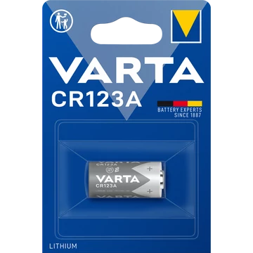 Elem, CR123A fotóelem, lítium, 1 db VARTA