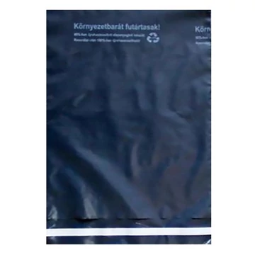 Futártasak biztonsági ragasztócsíkkal környezetbarát 17,5x25cm 50 mikron 100 darabos Futártasak biztonsági ragasztócsíkkal környezetbarát 17,5x25cm 50 mikron 100 darabos