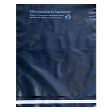 Futártasak biztonsági ragasztócsíkkal környezetbarát 35x45cm 50 mikron 100 darabos Futártasak biztonsági ragasztócsíkkal környezetbarát 35x45cm 50 mikron 100 darabos