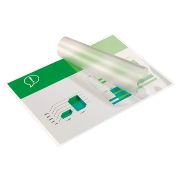 Meleglamináló fólia, 125mikron, A3, fényes, GBC, 100db/cs Meleglamináló fólia, 125mikron, A3, fényes, GBC, 100db/cs