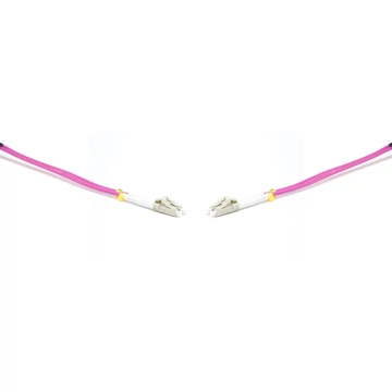Gigalight Duplex optikai patch kábel 4xLC csatlakozóval, 50/125 OM4 LSZH, 0,5 m