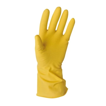 Gumikesztyű XL, háztartás pár, Vileda Contract, sárga,