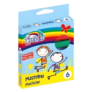 Gyurma FIORELLO 6 db-os színes 96gr