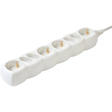 Home NV 18-3/WH/1,5 8 aljzat (4euro+4földelt) 3 méter 1,5mm2 fehér elosztó Home NV 18-3/WH/1,5 8 aljzat (4euro+4földelt) 3 méter 1,5mm2 fehér elosztó