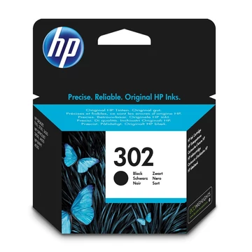 HP F6U66AE No.302 fekete tintapatron (eredeti)